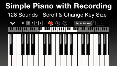 Tiny Piano  Synthesizer Chord Screenshot