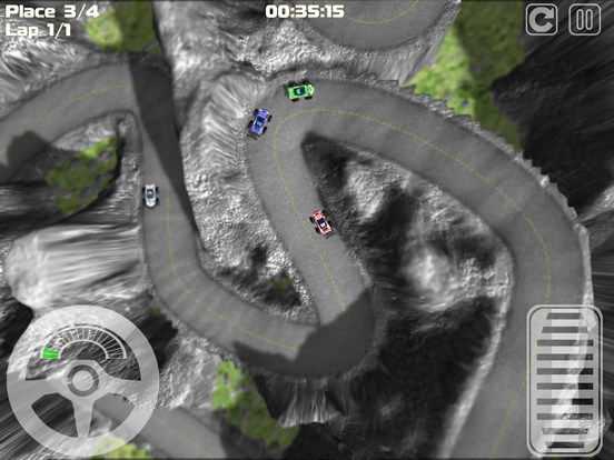 nano car racing iPad screenshot