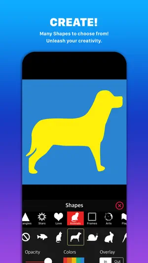 Square FX with Shape Overlay screenshot 3