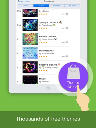 ai.type Keyboard screenshot