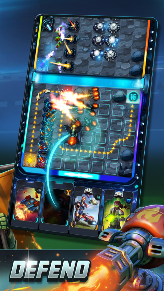#4. Tower Duel - PvP TD Games (iOS) By: Crit Crew GmbH