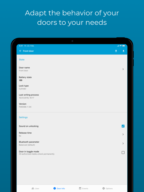 App screenshot