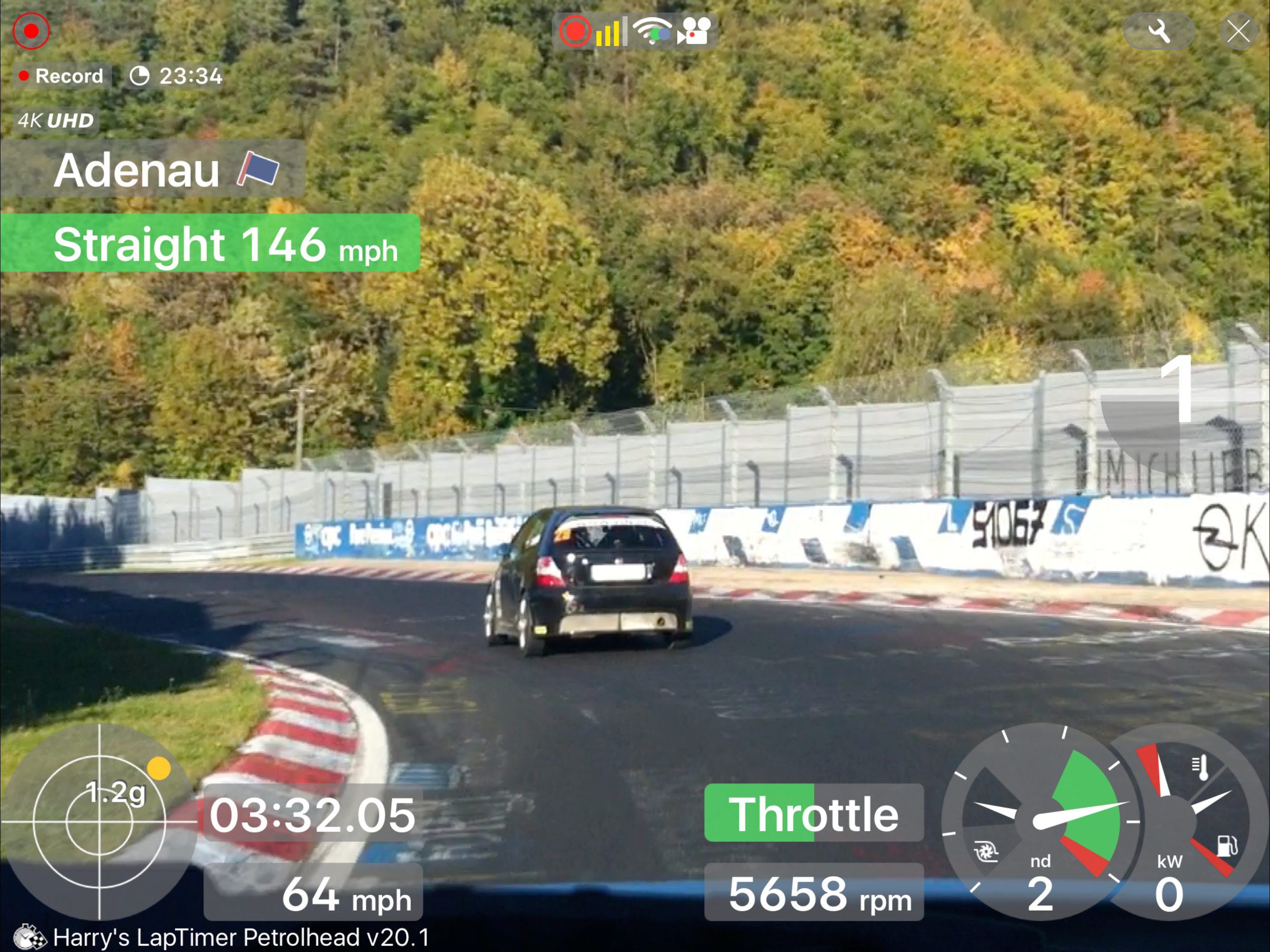 Harry's LapTimer Petrolhead