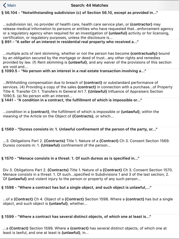 Screenshot #5 pour CA Civil Code 2024
