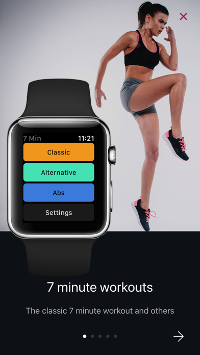 Screenshot #1 pour 7min (Watch) Workouts