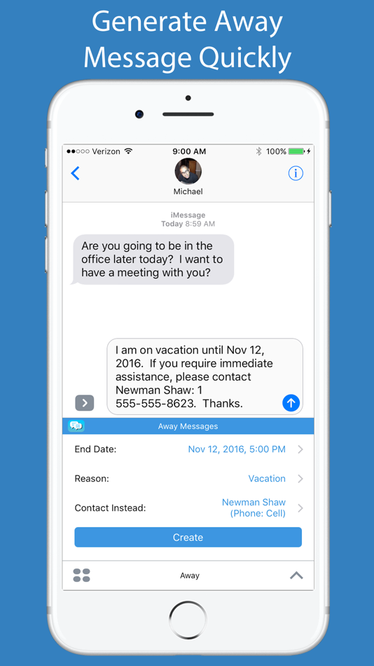 Away Messages - 1.8 - (iOS)