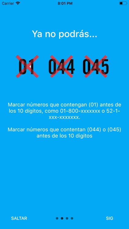 Marcación Oficial MX