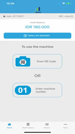 UWash Cashless Laundry App screenshot 2