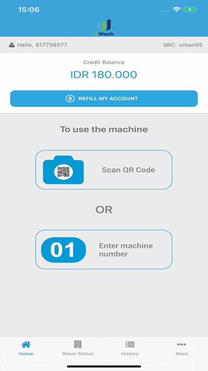 UWash Cashless Laundry App