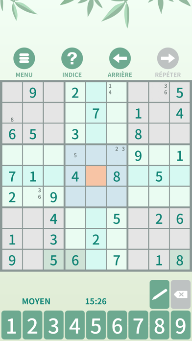 Screenshot #1 pour Sudoku par Forsbit