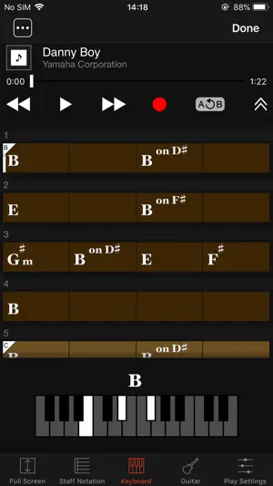 Chord Tracker - US screenshot 2