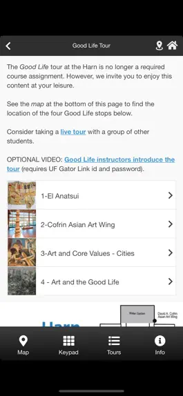 Game screenshot Harn Museum Audio Guide apk