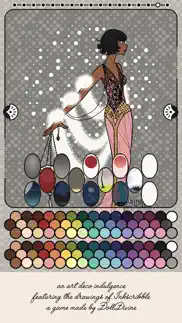 erte elegance dress up iphone screenshot 2