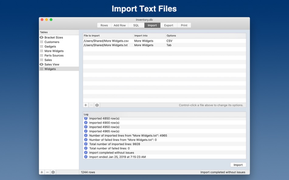 #4. General DB (macOS) 由: Portable Databases