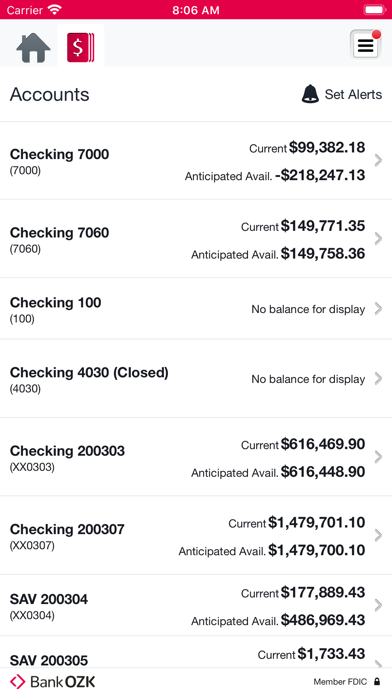 Bank OZK Business Screenshot