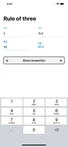 Rule of Three - Calculator screenshot #1 for iPhone