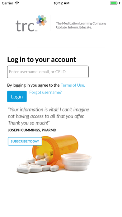 Hospital Pharmacy Tech Letter Screenshot