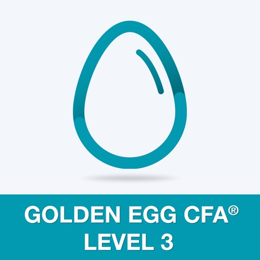 Golden Egg CFA® Exam Level 3 iOS App