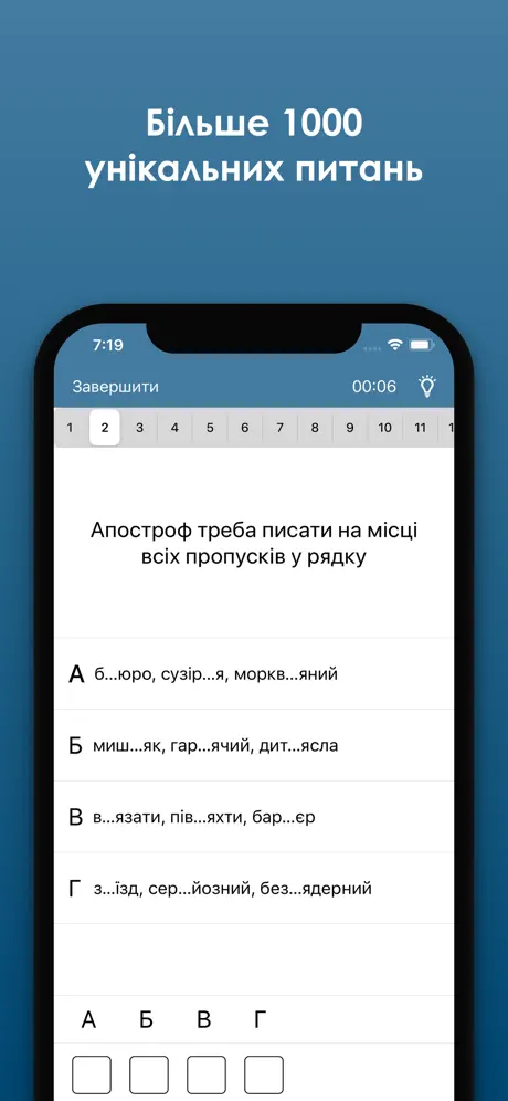 ЗНО тести
