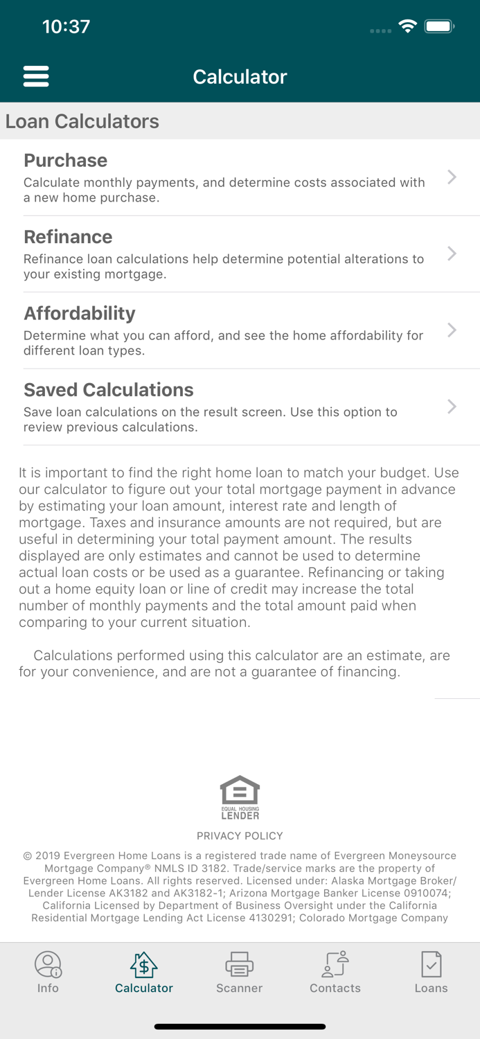 Evergreen Home Loans