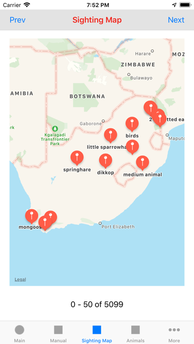 App screenshot