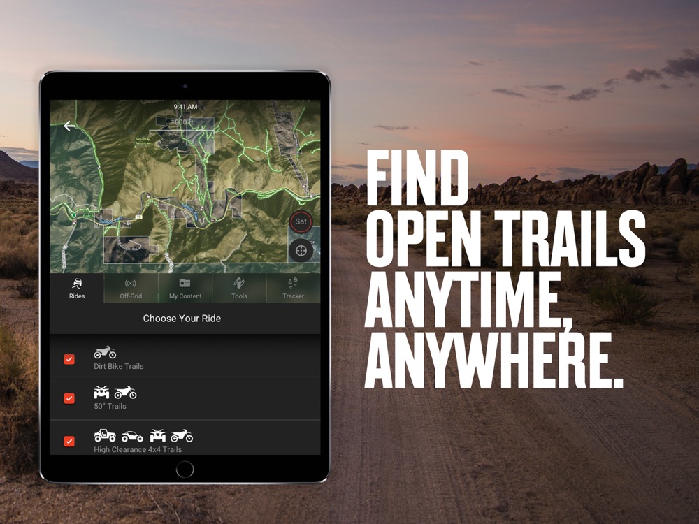 onX Offroad: GPS 4x4, ATV Maps App for iPhone - Free Download onX
