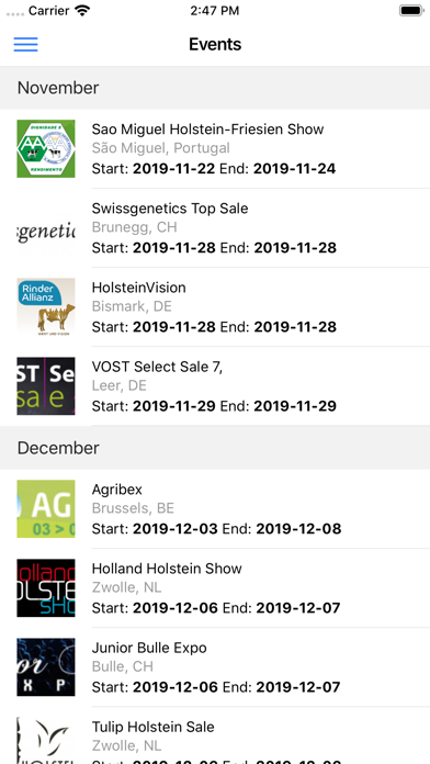 Holstein International Screenshot 4 - AppWisp.com Holstein International Screenshot 4 - AppWisp.com