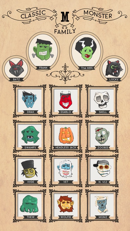 Classic Halloween Monsters