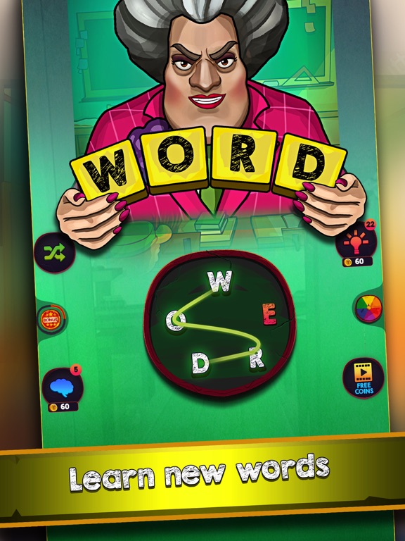 Scary Teacher : Word Game