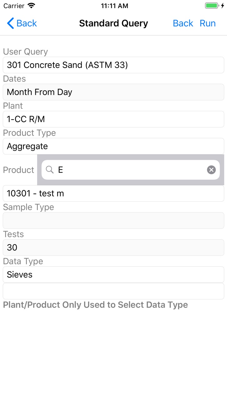 iPhone screenshot