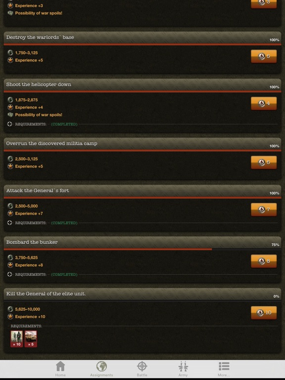 Screenshot #4 pour Jeu de guerre Mobile