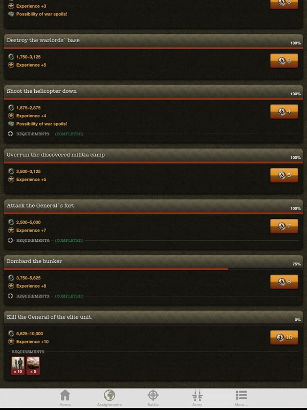 Jogo de Guerra Móvel screenshot 6