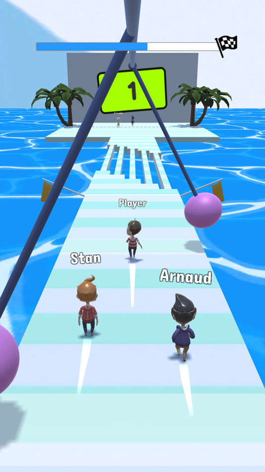 #3. Run Race 3D: Multiplayer Games (iOS) 来自: Akbari Bhaveshbhai