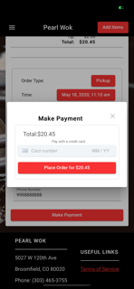 Pearl Wok Chinese Restaurant screenshot 9
