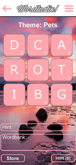 Game screenshot Wordtastic! apk