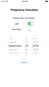 Pregnancy Guide and Calculator screenshot