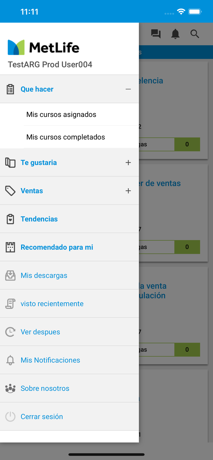 MetLife DAP screenshot 3