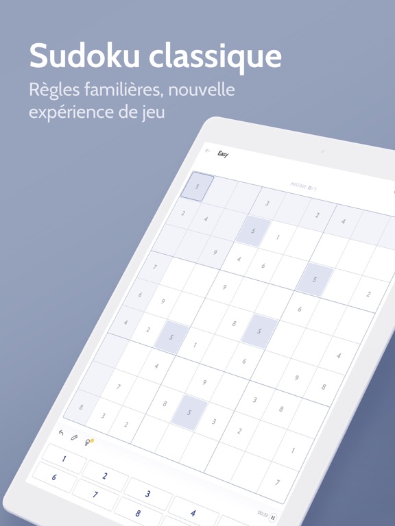 Screenshot #4 pour Sudoku - Jeu puzzle numérique