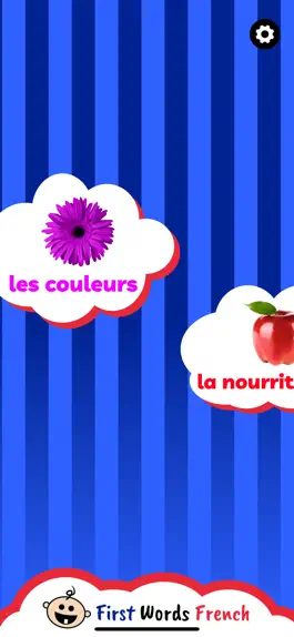 Game screenshot BCA First Words French Paid apk