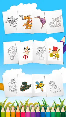 Game screenshot My Coloring Pages Games apk
