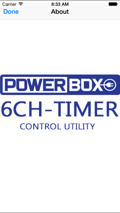 Screenshot #1 pour POWERBOX® 6 CHANNEL TIMER