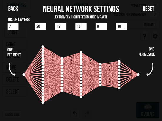 Screenshot #6 pour Evolution - Learning Creatures