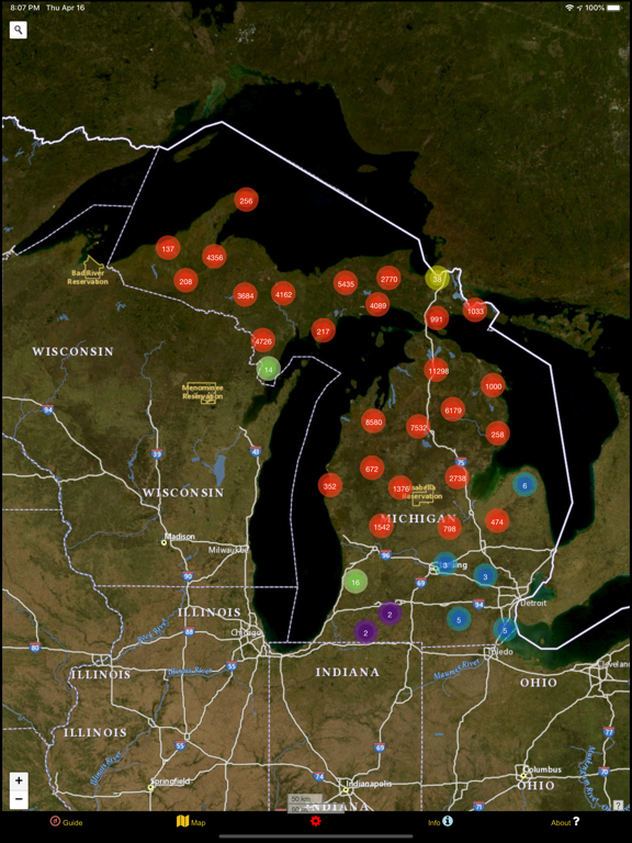 Screenshot #5 pour Michigan Mushroom Forager Map!