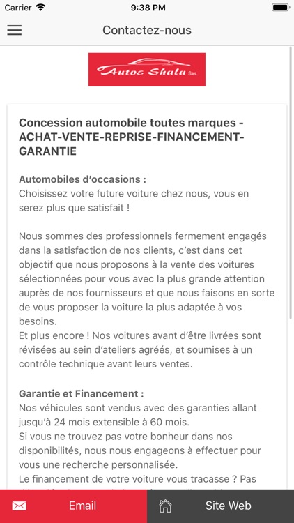 Autos Shala - achat vente auto screenshot-7