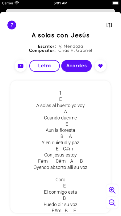 Himnario MMM iPhone screenshot 7 - Utilities app