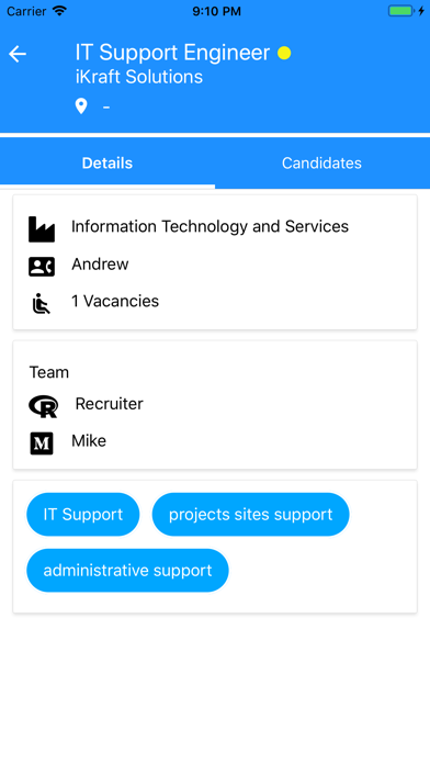 iSmartRecruit Screenshot