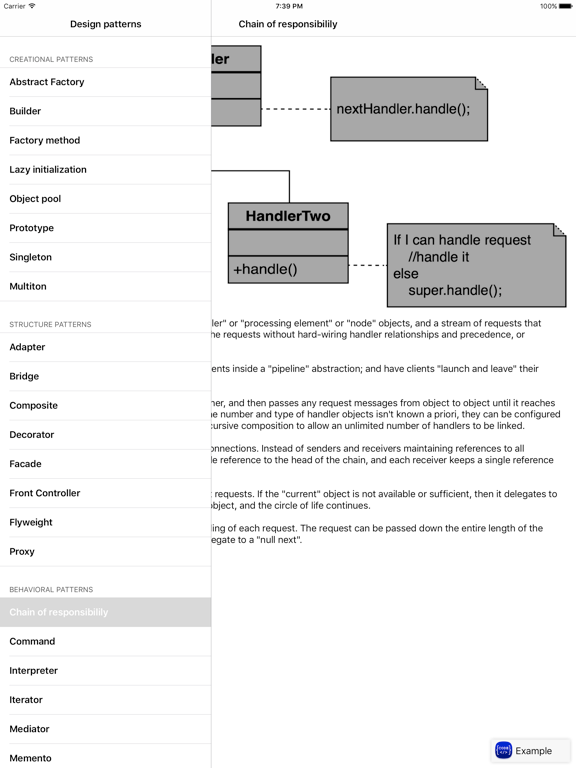 Screenshot #6 pour Design Patterns by Example
