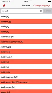 dictionary german english ger iphone screenshot 1