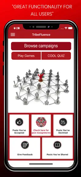 Game screenshot TribeFluence - Influencer App hack