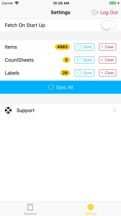 How to cancel & delete CountSheet from iphone & ipad 4